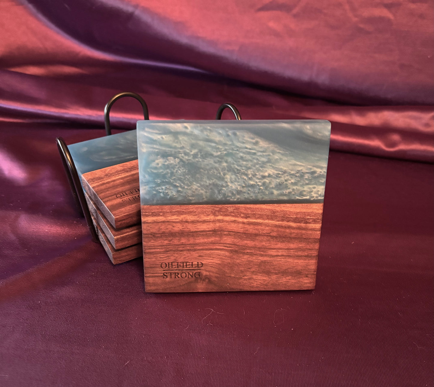 Oilfield Strong Coasters