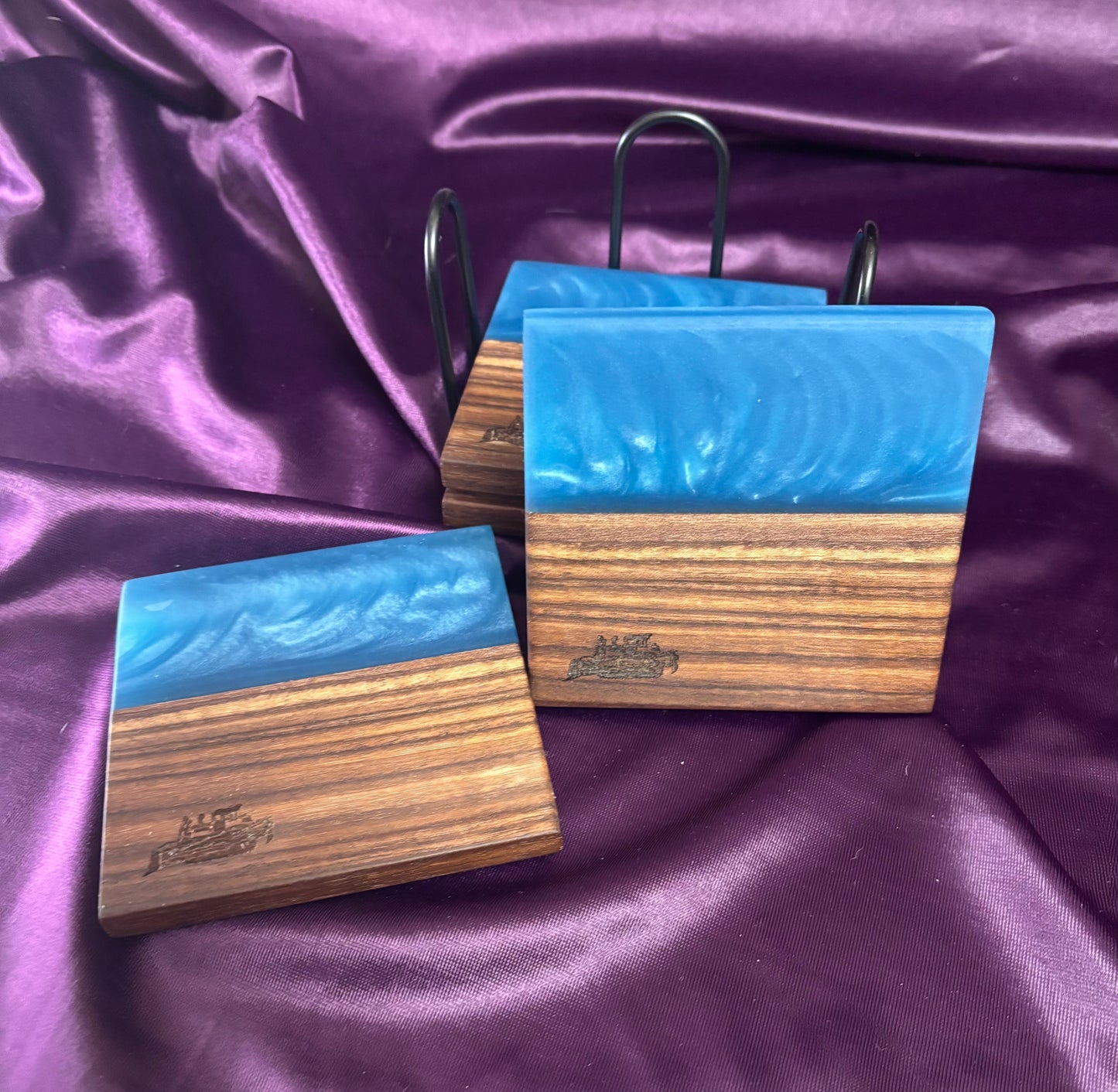 Dozer coasters - The Crafty Pipeliner