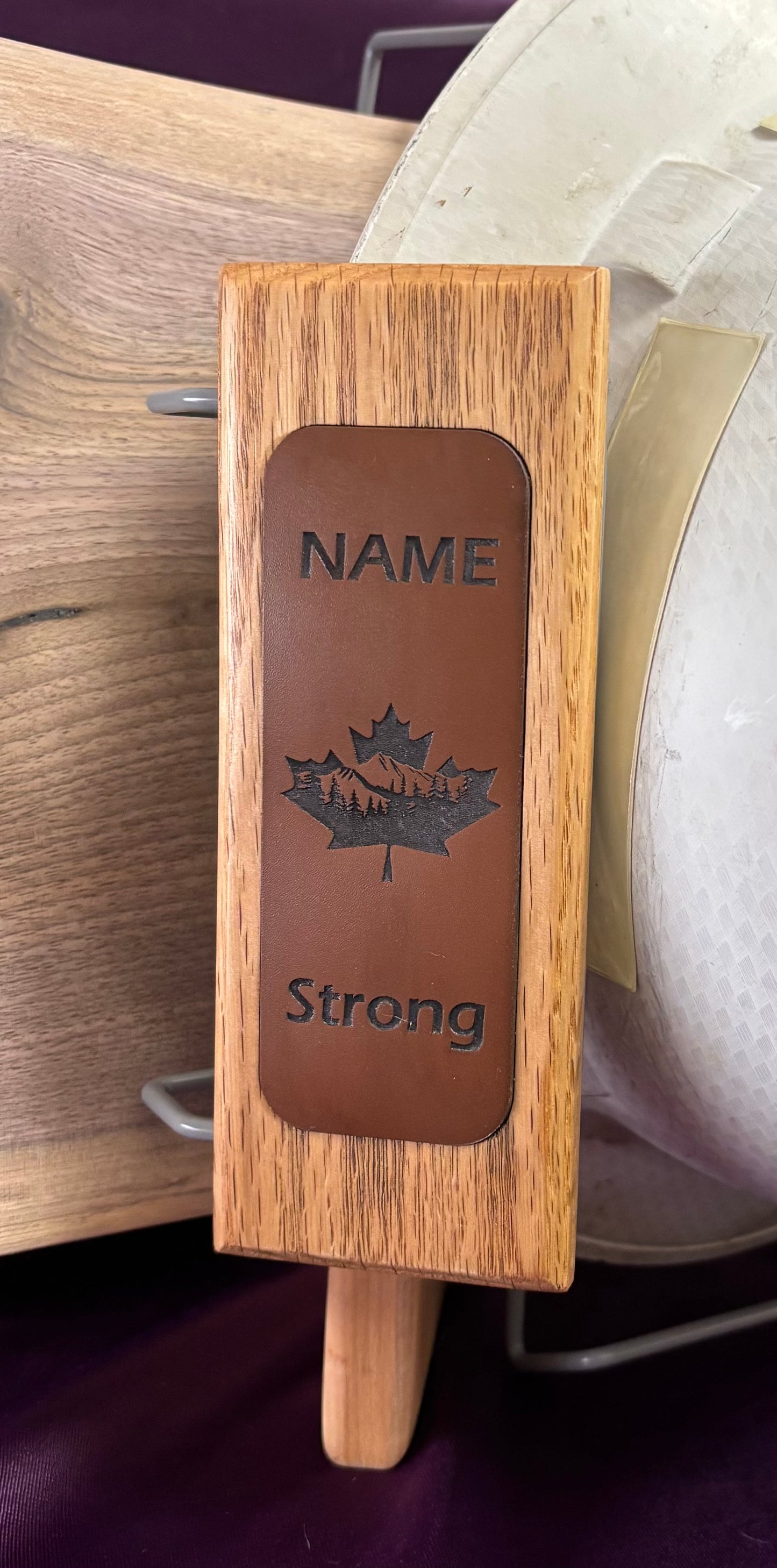 Custom Vehicle Hard Hat Holder