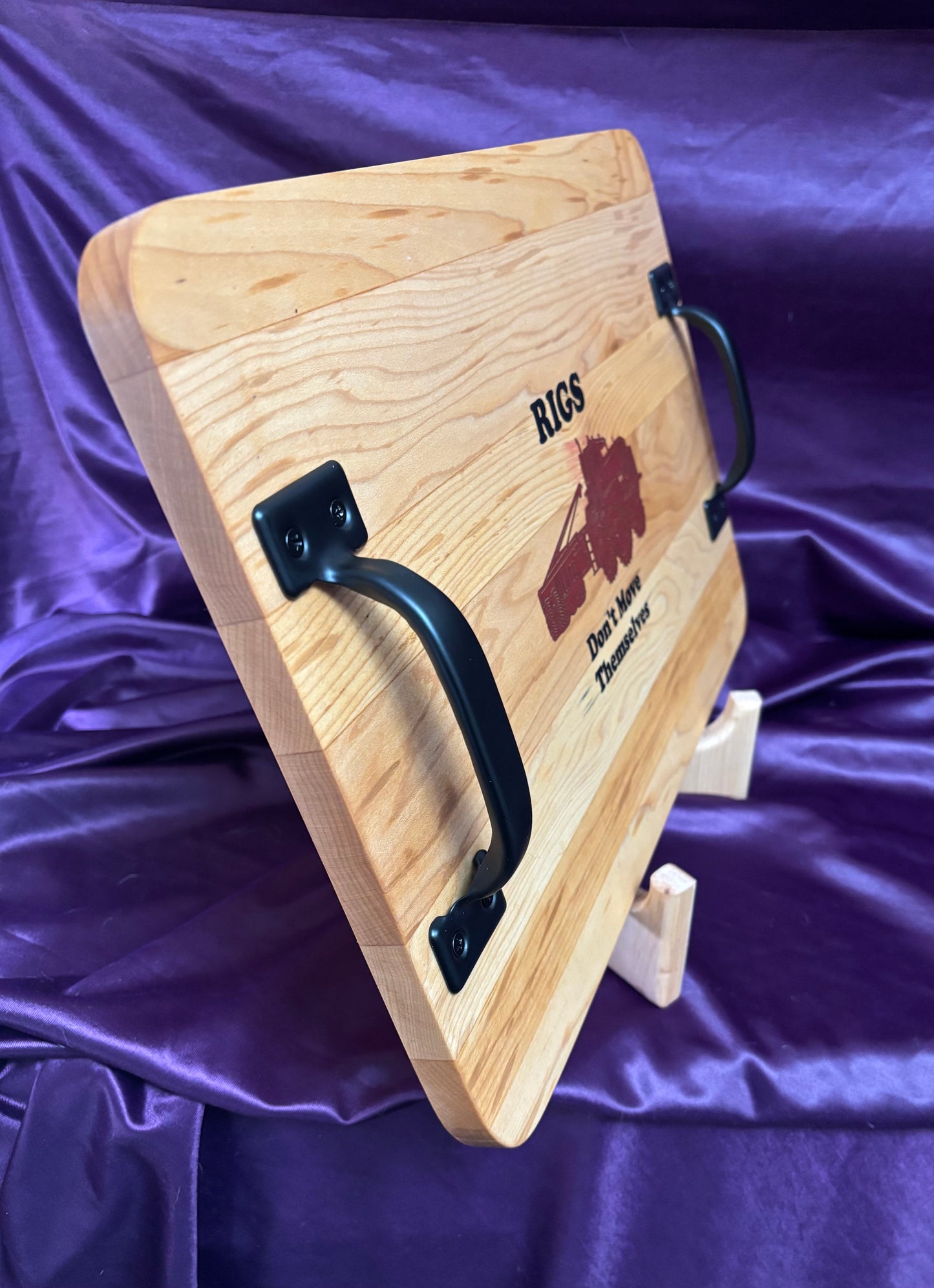 Rigs don’t move themselves charcuterie tray - The Crafty Pipeliner